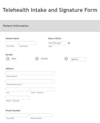 assignment of benefit and signature requirements for telehealth services