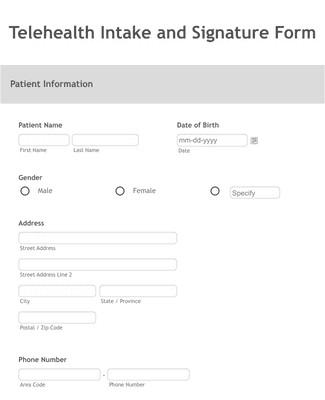 assignment of benefit and signature requirements for telehealth services