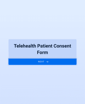 Form Templates: Telehealth Patient Consent Form