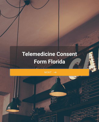 Form Templates: Telemedicine Consent Form Florida