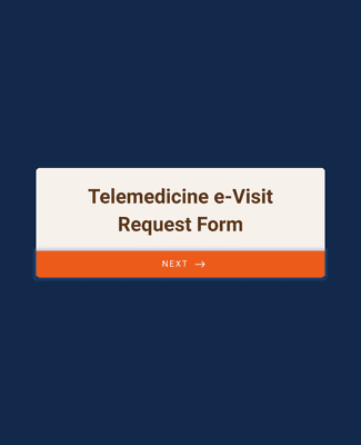 Form Templates: Telemedicine E Visit Request Form