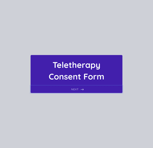 Form Templates: Teletherapy Consent Form
