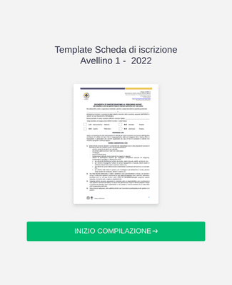 Form Templates: Template Scheda Di Iscrizione Avellino 1   2022