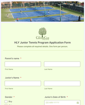 TENNIS TOURNAMENT ENTRY FORM - Fill and Sign Printable Template Online
