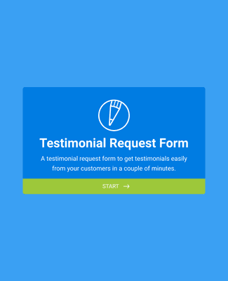 Testimonial Request Form