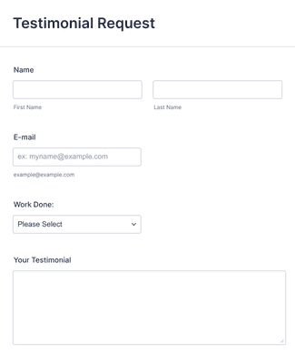 Common Request Form Template | Jotform