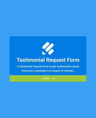 Form Templates: Testimonial Request Form