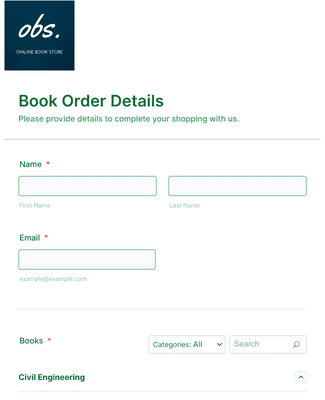 80+ Book Order Forms | JotForm