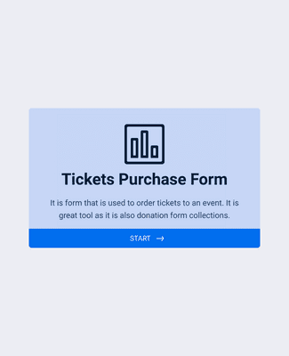 Tickets Purchase Form