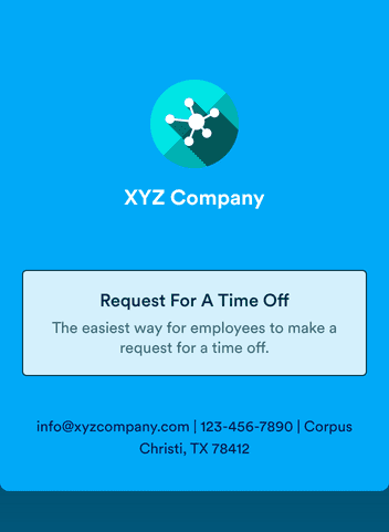 Time Off Request App