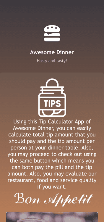 Tip Calculator App