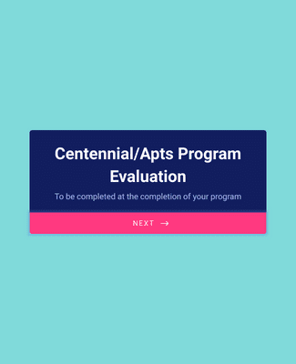 TLU CentApts Program Evaluation 