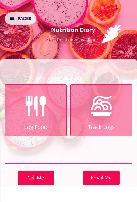 Track Nutrition App