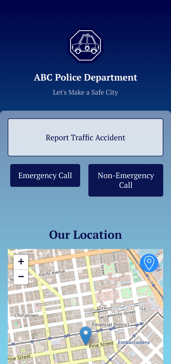 Traffic Accident App