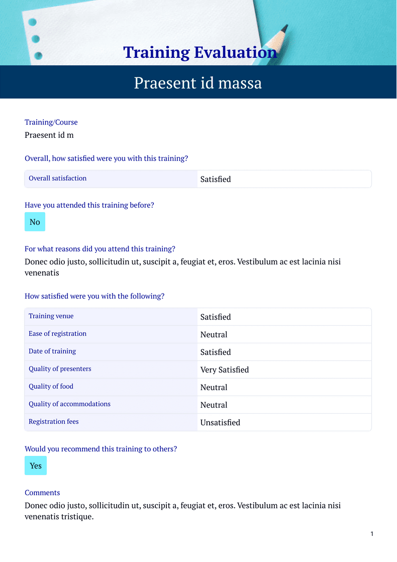 Training Evaluation Template PDF Templates Jotform training-evaluation-template-pdf-templates-jotform