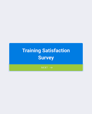 Training Satisfaction Survey