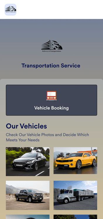 Transportation Service App