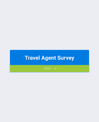 Travel Agent Survey