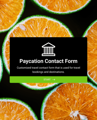 Travel Contact Form