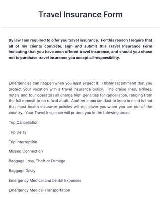 Free Insurance Templates | Jotform