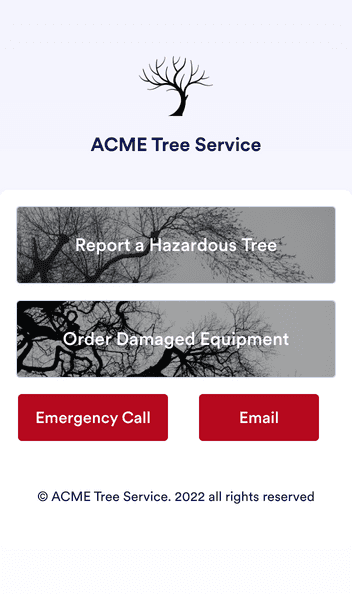 Tree Service App