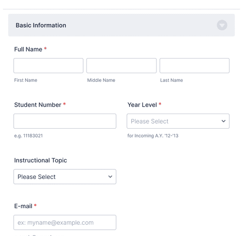 Tutorial Student Registration Form Template | Jotform