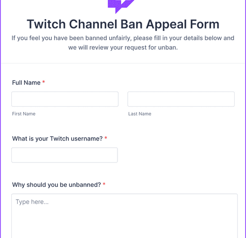 BAN APPEAL