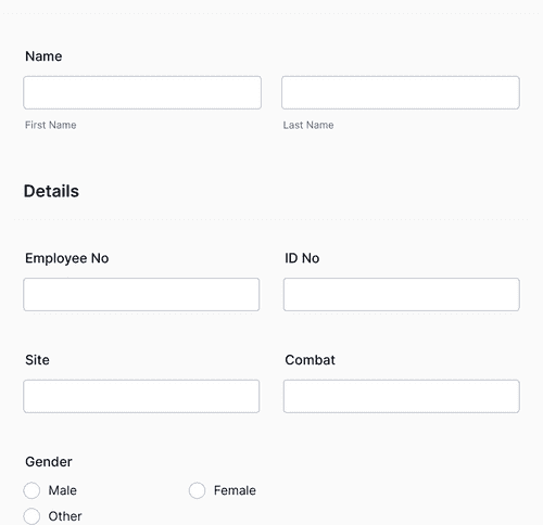 Uniform Issue Form Template Jotform