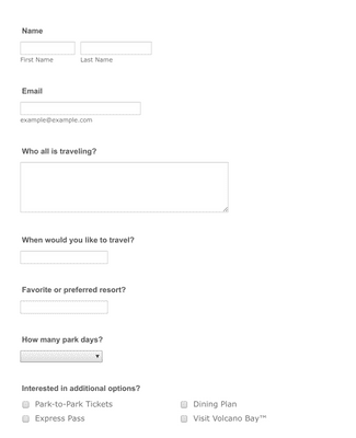 Universal™ Quote Form Template | Jotform