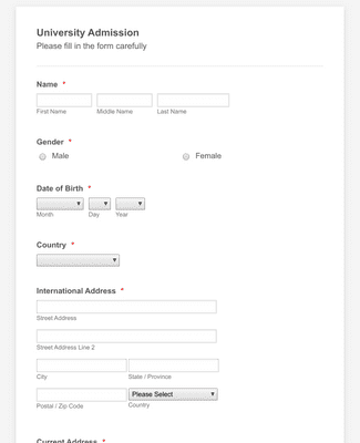 Student Individual Inventory Form Template | Jotform