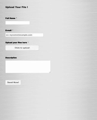 Upload Your Files Form Template | Jotform