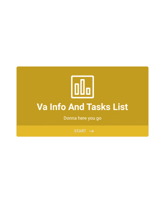 Form Templates: VA Info and Tasks List