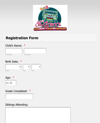 Course Registration Form Template | Jotform