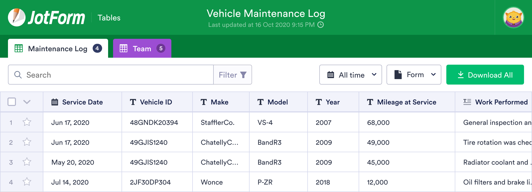 vehicle-maintenance-log-template-jotform-tables