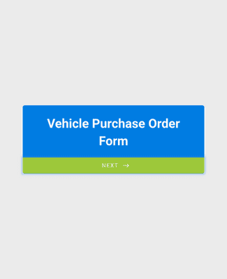 Vehicle Purchase Order Form