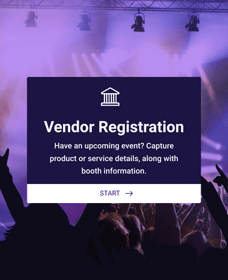 Form Templates: Seller Registration For Booths