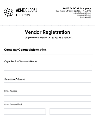 Committee Registration Form Template | Jotform