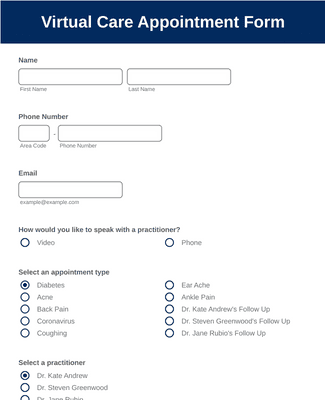 Online Doctor Appointment Form Template Jotform Online Doctor Appointment Form Template Jotform
