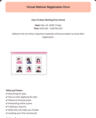 Film Festival Delegation Form Template | Jotform