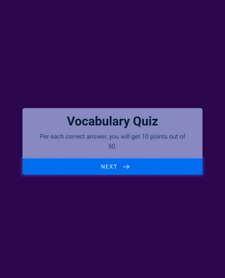 Form Templates: Vocabulary Quiz