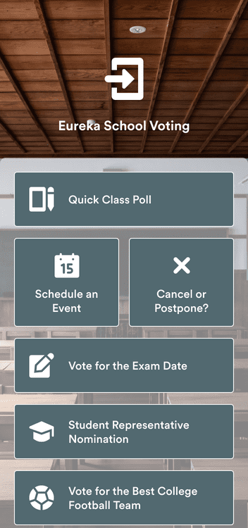 Template voting-app