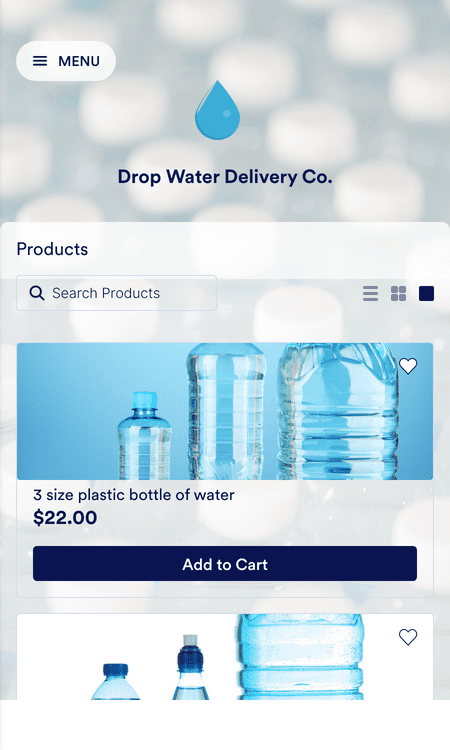 Water Delivery App