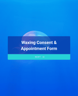 Form Templates: Waxing Consent & Appointment Form