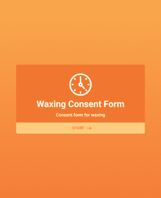Form Templates: Waxing Waiver Form