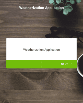Form Templates: Weatherization Application