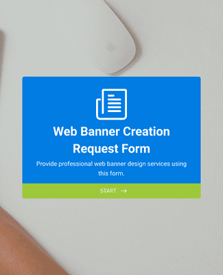 Web Banner Creation Request Form