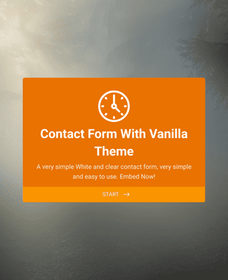 Web Contact Form Template