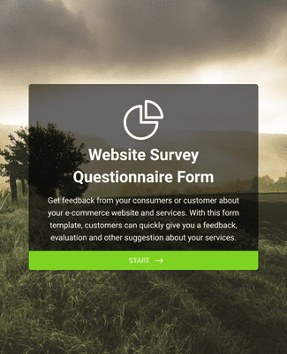 Form Templates: Website Questionnaire Form