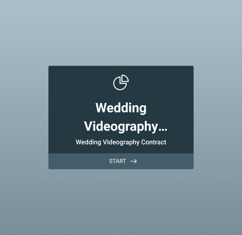 Form Templates: Wedding Videography Contract