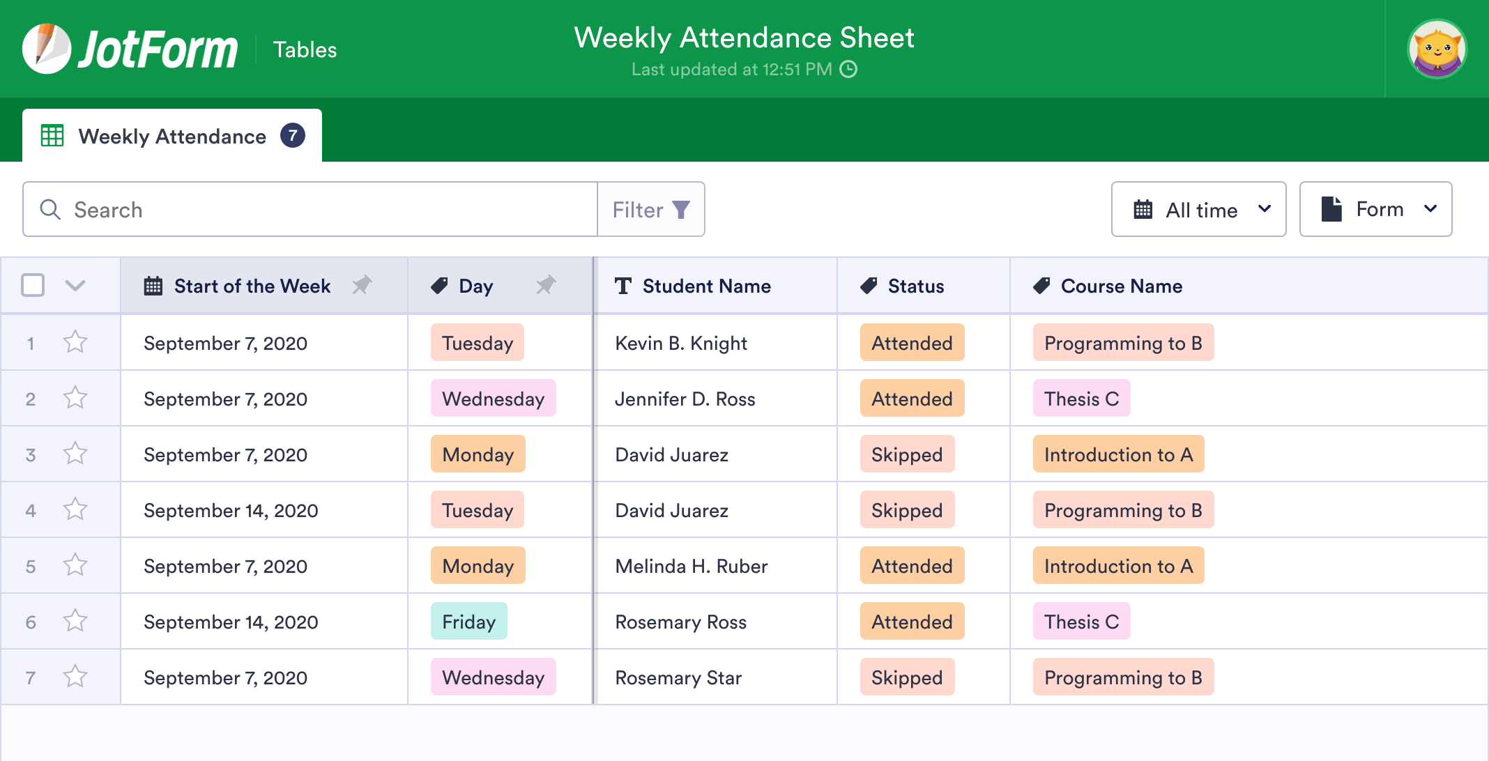 weekly-attendance-sheet-template-jotform-tables